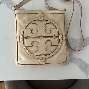 Tory Burch Cream Crossbody Bag